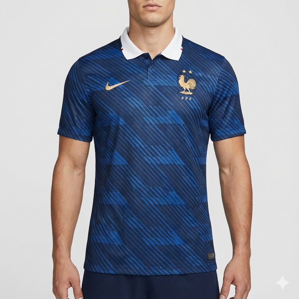 France 2026 World Cup Home Soccer Replica Jersey