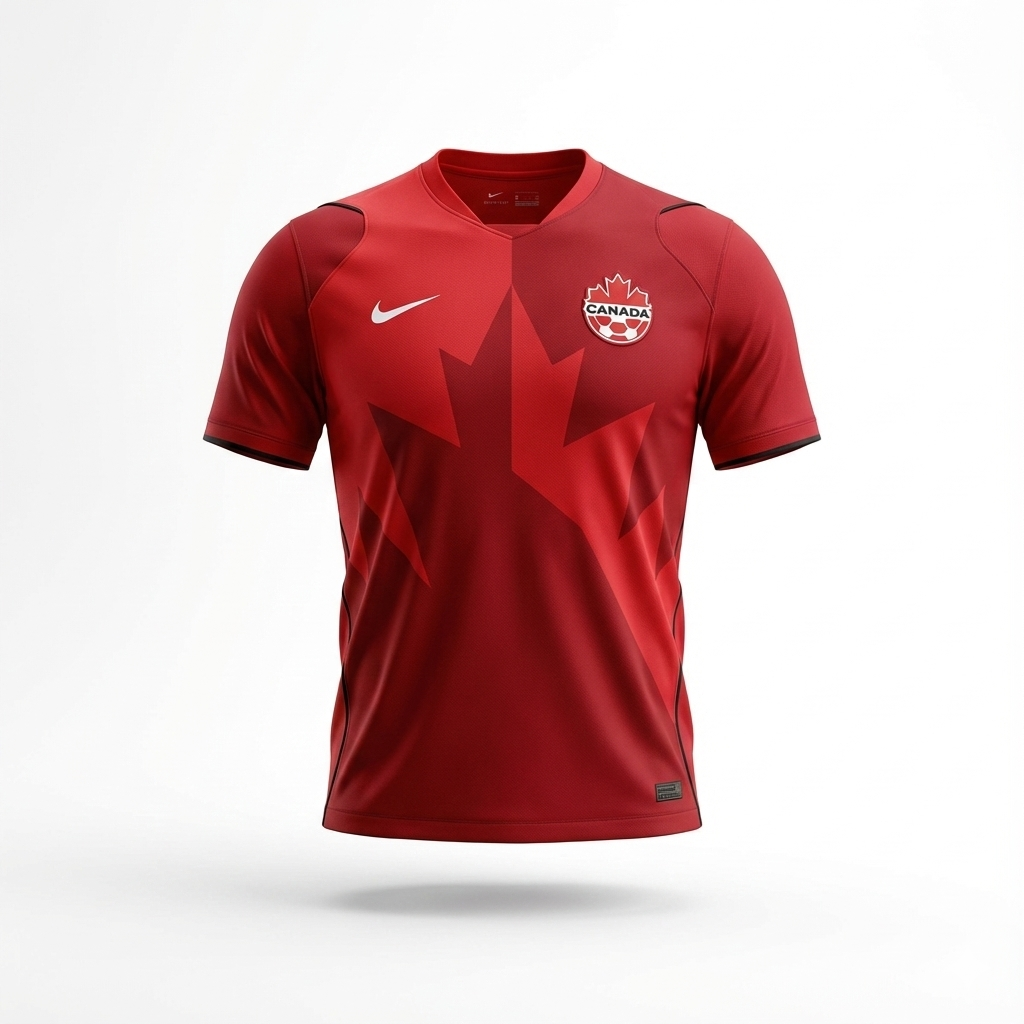 Canada 2026 World Cup Home Soccer Replica Jersey