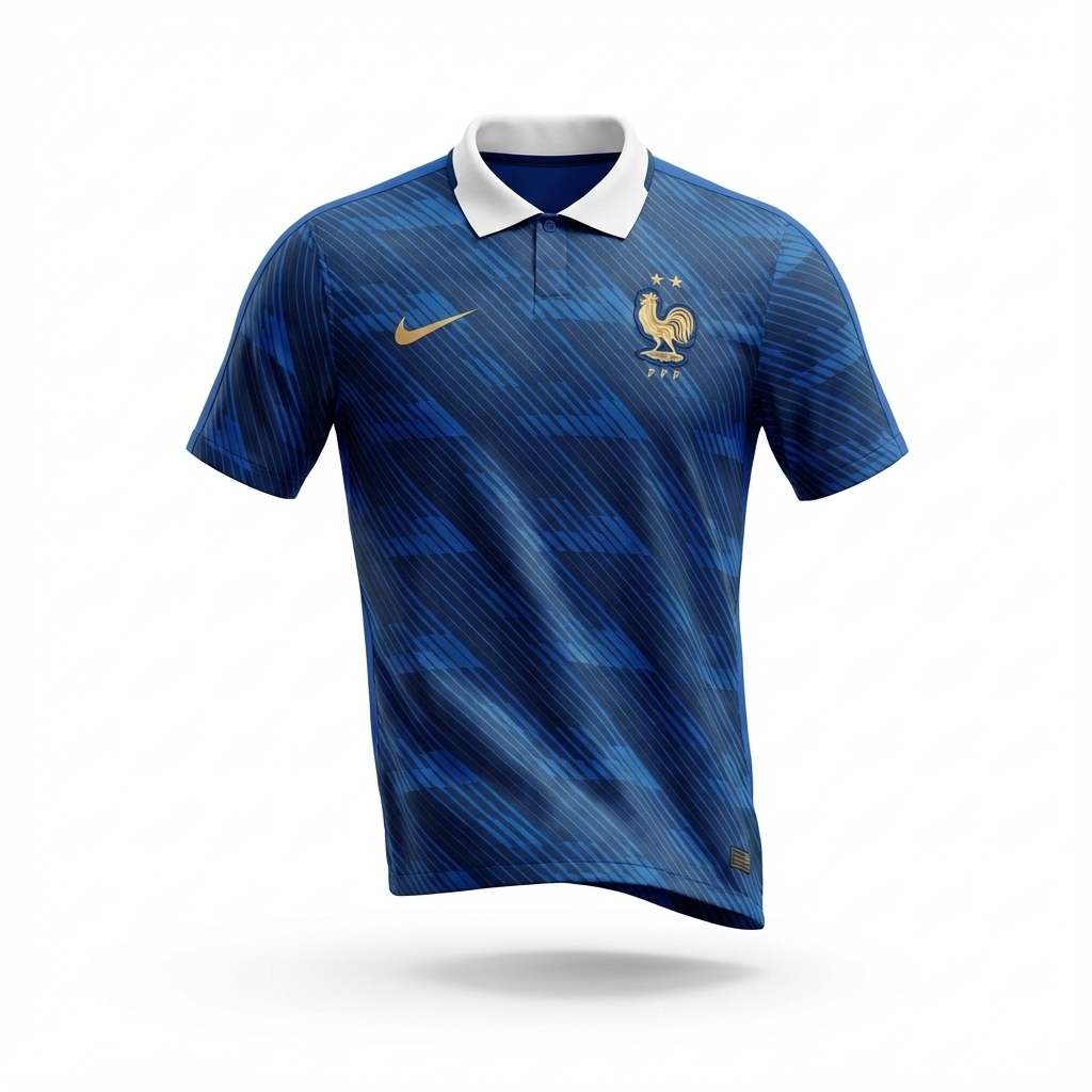 France 2026 World Cup Home Soccer Replica Jersey
